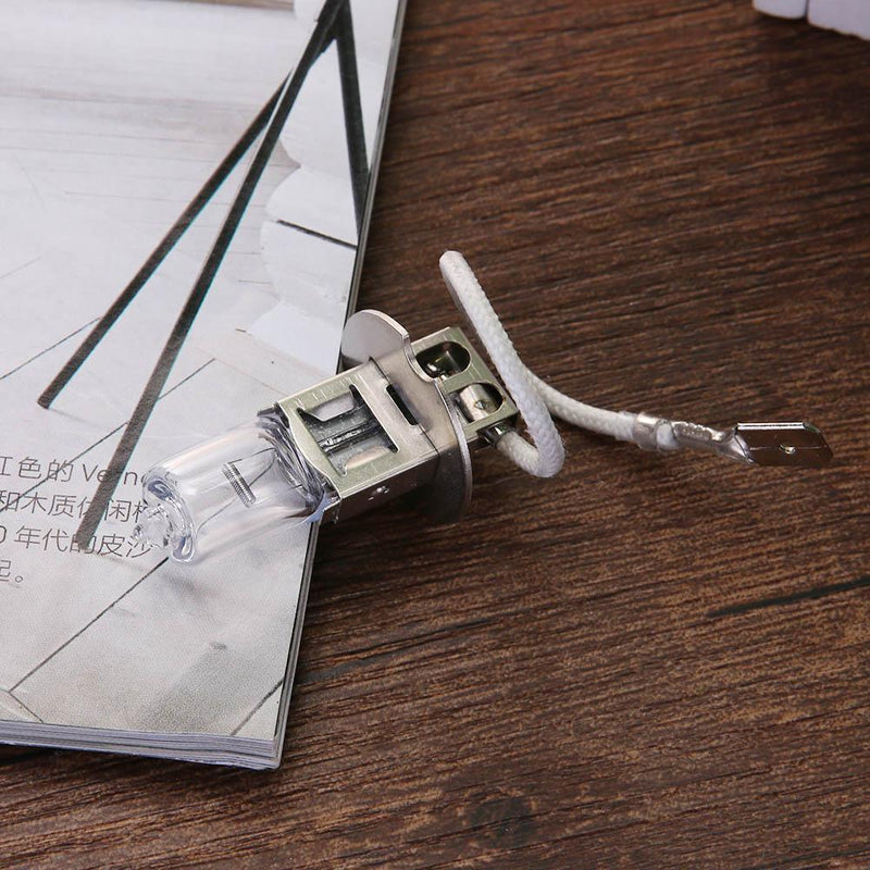 H3 Halogen Lamp 12V 55W Xenon Bright Quartz Lamp Glass Car Fog Light Quartz Kf