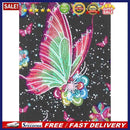 DIY Butterfly Rhinestone Drawing Part Special Shape Diamond Mosaic Painting K