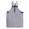 Unisex Pocket Antifouling Denim Cloth Work Apron Cafe Kitchen Cooking Bibs Newly