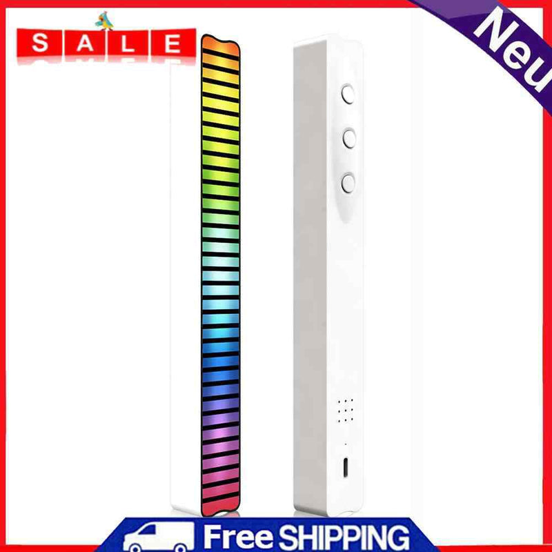 Bluetooth-Compatible APP Control Activated Light Music Rhythm RGB LED Lamp Strip