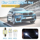 13pcs/set 31mm C5W Doom Light T10 W5W Map License Plate Lamp Car LED Bulbs Newly