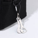 Keyring Anti-lost Substitute Coin Metal Keychain Shopping Cart Token Key Hook