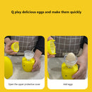 Kitchen Electric Golden Egg Maker Yolk White Mixer Egg Shaker (US Yellow)