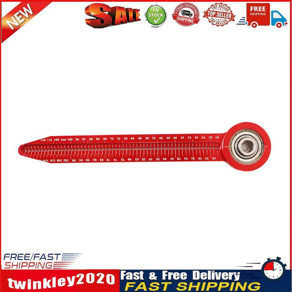 Woodworking Drawing Compass Circular Gauges Scribe Measurement Tool (Red) Newly