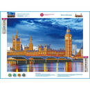 DIY 5D Diamond Embroidery Crystal London Night View Cross Stitch Decor