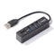 USB 2.0 HUB Adapter Multiple USB Splitter Power Hub Card Reader (5 Ports)