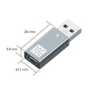 Phone Aluminium Alloy 10Gbps USB 3.1 to Type C PD Charging Adapter Converter