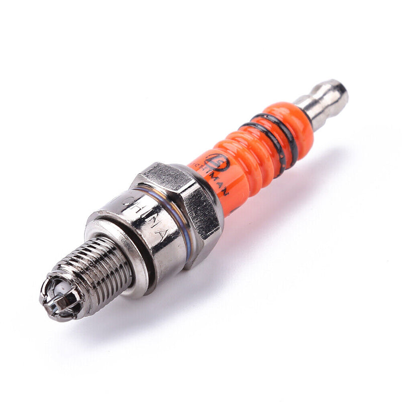 Powerful 3 electrode motorcycle spark plug A7TC for 50cc-150cc ATV