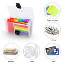 Bill Receipt File Sorting Organizer Bag for School Office Stationery Supplies