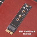 PCIE to M2 Adapter NVMe SSD M2 PCIE X1 Hard Drive Reader PCI-E M Key Connectors