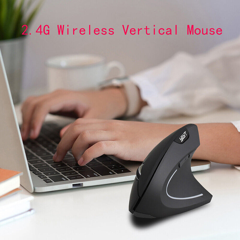 YWYT 2.4G Receiver Vertical Ergonomic Gaming Wireless Mouse (Ordinary G814)