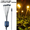 Outdoor Solar Powered LED Lights kit Landscape Garden Firefly Swaying Light Law!