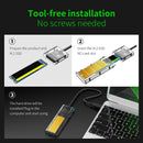 M2 SSD Case M.2 to USB 3.0 Gen 1 5Gbps Hard Disk Enclosure SATA NGFF SSD Adapter