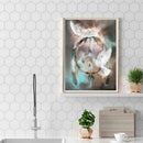 Diamond Painting 5D Full Round Drill Mosaic DIY Pigeon Dreamcatcher Kit Orn