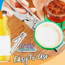 Adjustable Bottle Can Opener Beer Steel Jar Lid Gripper kitchen Z7D8