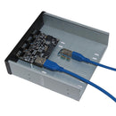 SSU FU3401 PCI-E to 4 Port USB 3.0 PCI Express Expansion Card for Desktop Newly