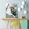 The Bride in the Stairs No Frame Pictures By Number DIY Digital Coding Oil Paint