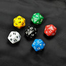D20 Gaming Dice Twenty Sided Die RPG D&D Six Opaque Random Color