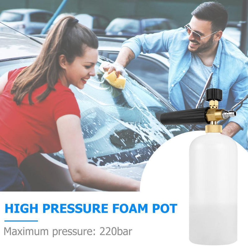 High Pressure Washer Foam Gun Car Wash 1/4 Quick Connector Snow Foam Lance