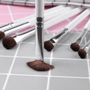 7pcs Soft Hair Wood Handle Eyeshadow Brush Cosmetics Makeup Brushes Set (E)