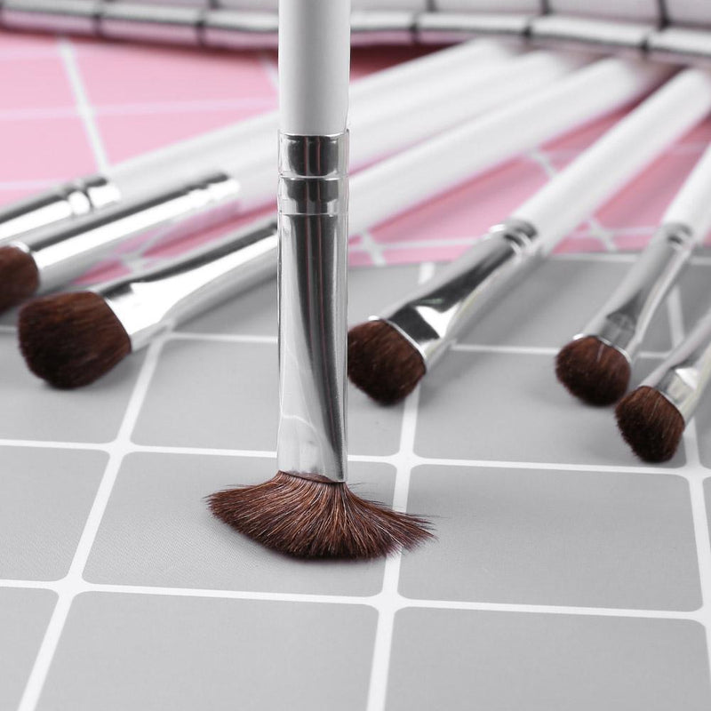 7pcs Soft Hair Wood Handle Eyeshadow Brush Cosmetics Makeup Brushes Set (E)