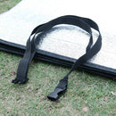 Foru-1 Luggage Strap, 1-Piece, Black, Adjustable, For Travel, Hiking, Tent, Dec