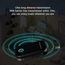 Wireless Bluetooth Compatible5.0 Adapter 3.5mm Aux Mic Recei Music Audio U5L7