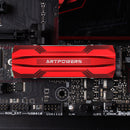 SSD Heatsink Cooler Aluminum M.2 2280 NVME Solid State Disk Radiator (Red) Newly