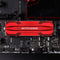 SSD Heatsink Cooler Aluminum M.2 2280 NVME Solid State Disk Radiator (Red) Newly