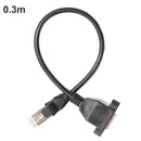 CAT 5 Ethernet Extension Cable Rj45 Male to Female Adapter Extender Splitter
