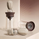 Silicone Oil Bottle BBQ Grill Brush Liquid Oil Pastry Baking Tools (Coffee)