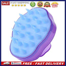 Scalp Massage Brush Relief Fatigue Rubber Shell Shampoo Comb Bathroom Supply