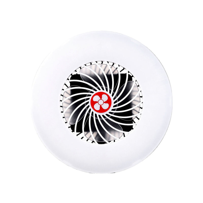 Multifunctional Lantern with Fan 3 Gear Wind Speed Solar Lamp for Camping B