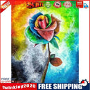 Diamond Painting 5D DIY Colorful Rose Full Round Drill Rhinestone Picture