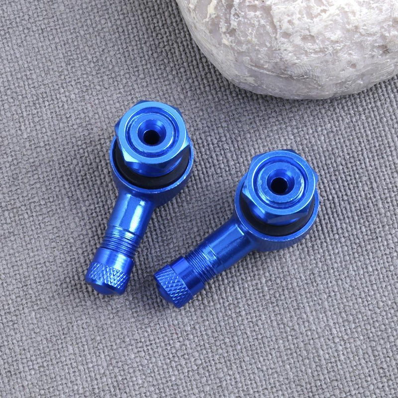 2pcs 90 Degree CNC Aluminum Motorcycle 11.3mm Rim Tires Tire Valve Stems Au