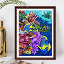 5D Diamond Painting Fish Full Square Drill Rhinestone DIY Wall Art Animal Sets