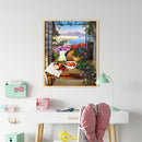 Table Flower Fruit Oil Paint By Numbers Kit DIY Frameless Drawing Picture Decor