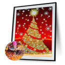 #A Christmas Tree Diamond Painting Special-shaped Partial Drill 5D DIY Wall Deco