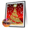 #A Christmas Tree Diamond Painting Special-shaped Partial Drill 5D DIY Wall Deco