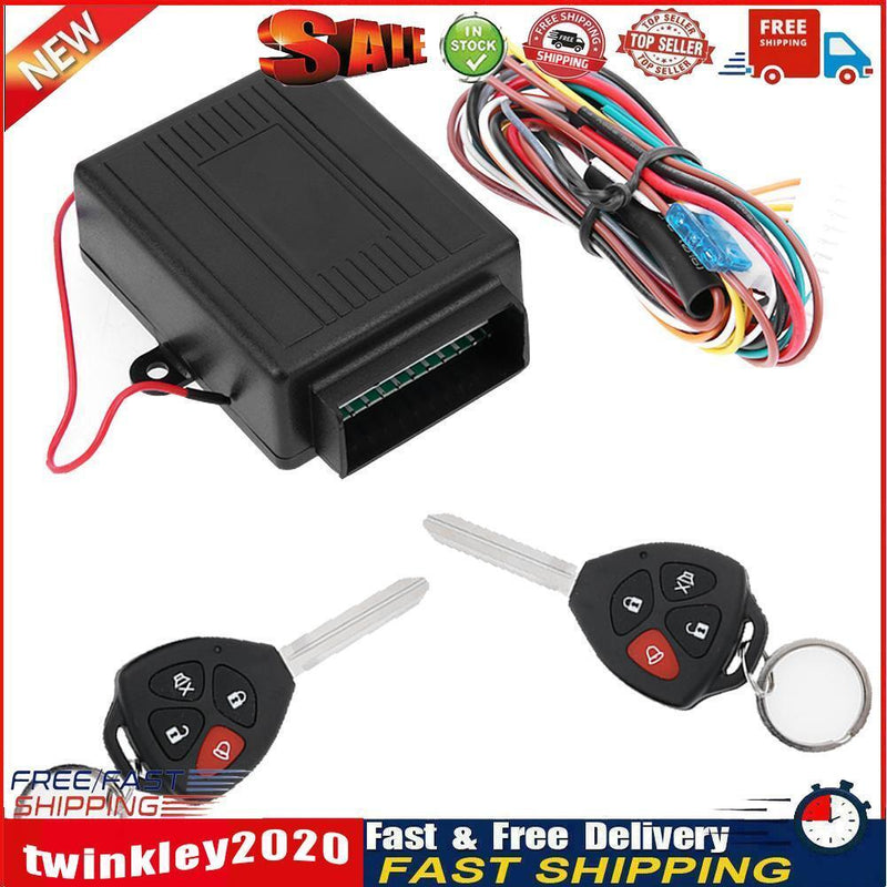 Car Central Control Door Lock Keyless Entry System Auto Remote Central Kit Newly