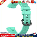 Silicone Watchband w/Buckle for Huawei Band 4 Pro TER-B29S (Lake Blue) Newly