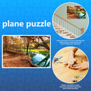 DIY Paper Jigsaw Puzzle Stream Landscape Picture Adults Children Room Decoration