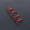 20pcs Barbed Crank Sharp Fishing Hooks Pesca Tackle with 3 Anchors Newly
