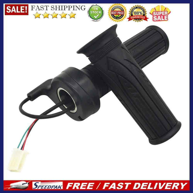 1 Pair Electric Bicycle Throttle Grip 12-80V Accelerator for E-Scooter/Tric