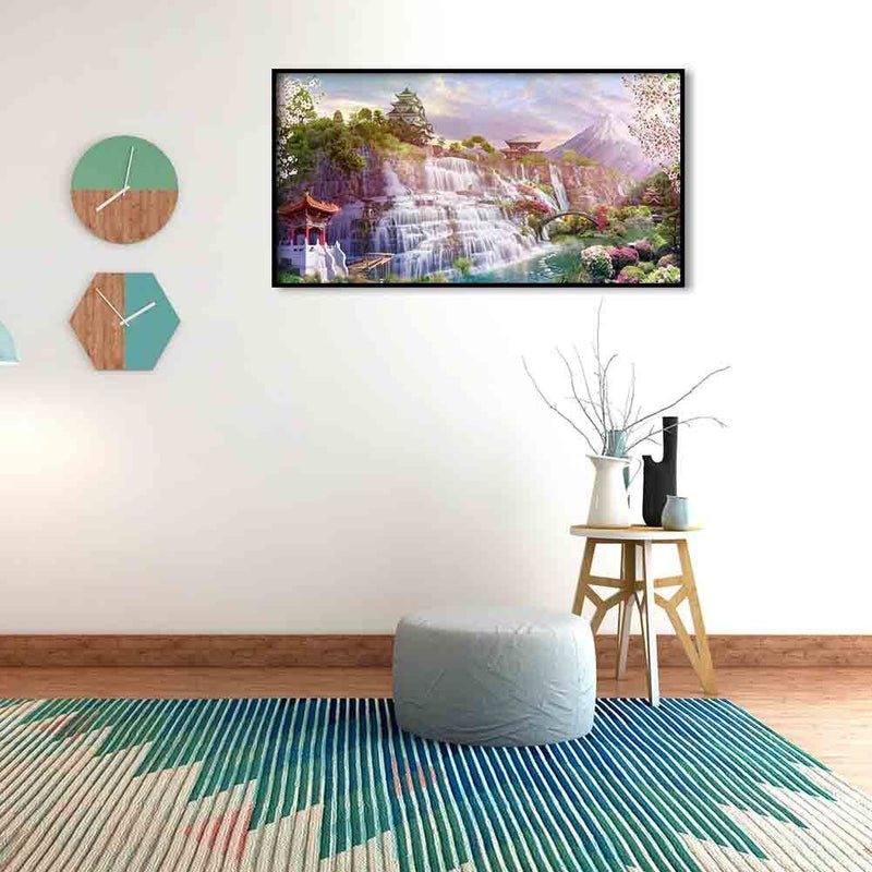 5D Waterfall Diamond Embroidery Diamond Painting Home Decor Bead Art DIY Gift