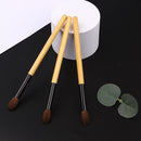 Eyeshadow Makeup Brush with Soft Hair Wooden Handle Eye Blender Brushes