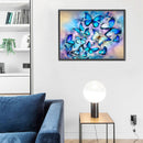 DIY Paint by Number Kits Butterfly Pattern Artcraft Zero Basis On Canvas