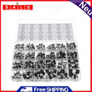 400pcs 6.3V-50V 1uF - 1000uF SMD Aluminum Electrolytic Capacitors Assortment Kit