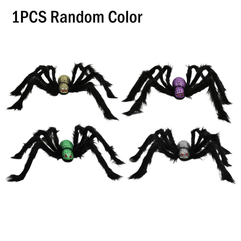 11.8in Spider Haunted House Prop Indoor Outdoor Giant Scary Party Halloween&