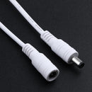 10pcs 5.5x2.1 DC Male/Female Plug Cable Connector for LED Strip Light(A) Newly